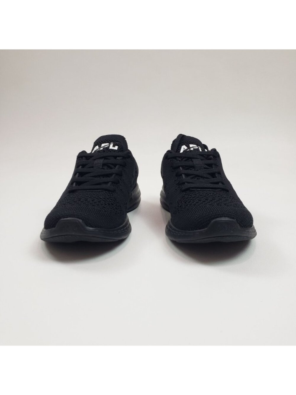 APL TechLoom Pro Black Black White Women’s Size 5 Athletic Knit Running Shoes - Picture 15 of 16